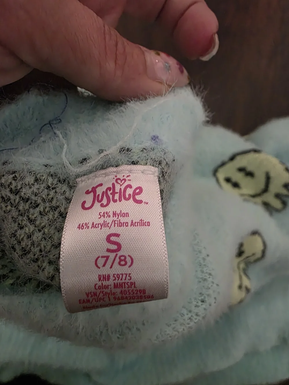 Justice Sweater Size 7/8